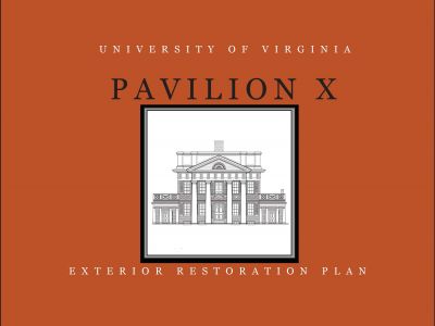 Pavilion X Exterior Restoration Plan (2007)